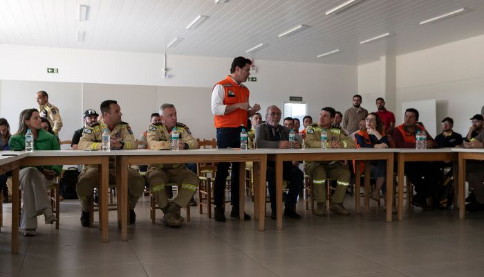  Governo do Estado alinha novas ações para a reconstrução de Rio Bonito do Iguaçu